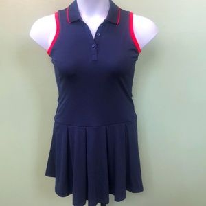 Nicklaus Wmn's Navy Tennis Dress Sz L ﻿ ﻿